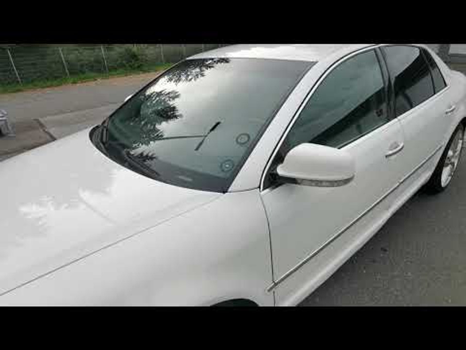 VW Phaeton Walkaround - Campanellaweiss, Pianolack und 20 Zoll