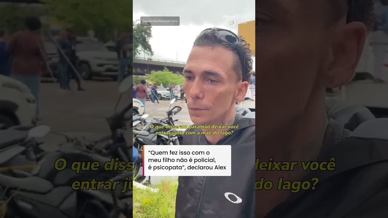 ‘A cabeça do meu filho estava presa em um árvor...