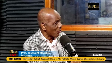Pwofesè Toussaint Hilaire swete MENFP repanse sou ansèyman kreyòl ak fransè