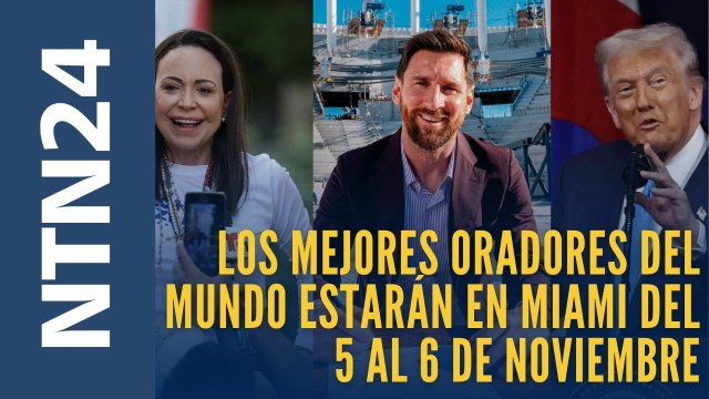 Trump, Messi y Maria Corina Machado encabezan el importante America Business Forum en Miami