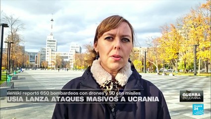 Rusia lanza 650 bombardeos con drones y misiles en Ucrania, según Zelenski