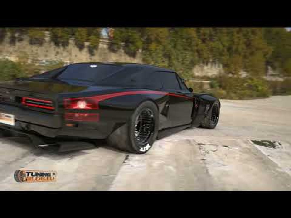 1970 Dodge Charger R/T Restomod Widebody mit 1.200 HP V8