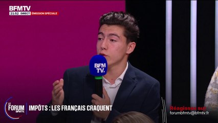FORUM BFMTV - "Il manque des professeurs", témoigne René, lycéen