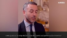 Ponte sullo Stretto, Meloni: "Opera strategica, rimane il nostro obiettivo"