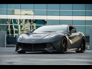 Tuning Ferrari F12 berlinetta auf Savini Wheels & SVR Carbon Bodykit by creative bespoke