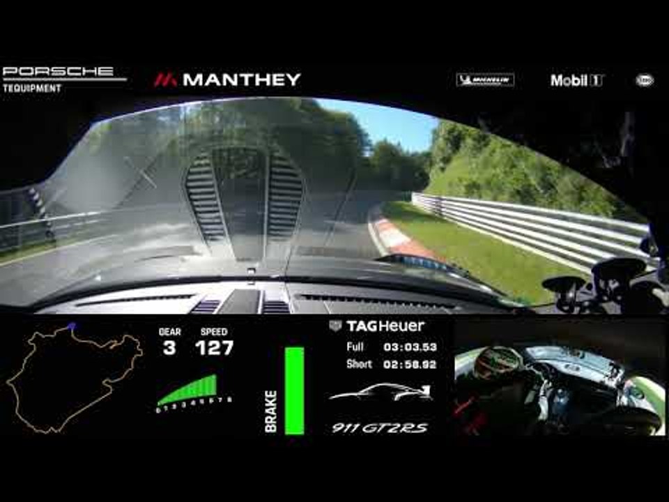 Onboard-Video: Porsche 911 GT2 RS (991) mit 2021 Rekordfahrt am Nürburgring von Lars Kern!
