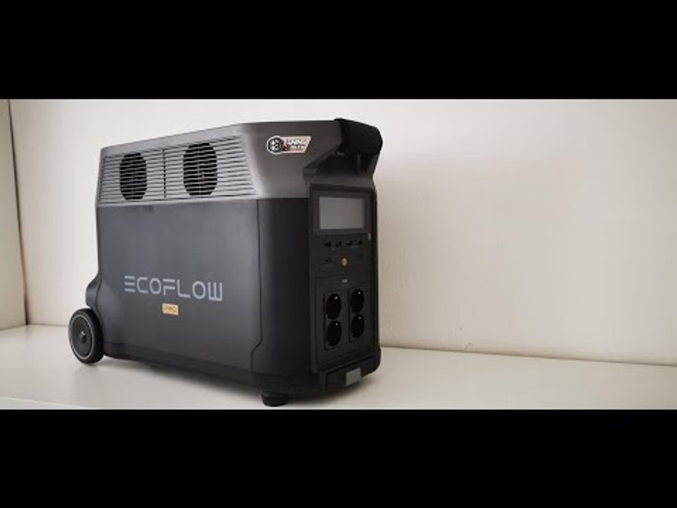 EcoFlow DELTA PRO Powerstation 3600 Wh für Camping & Haus: Anschlüsse / Walkaround / Zubehör