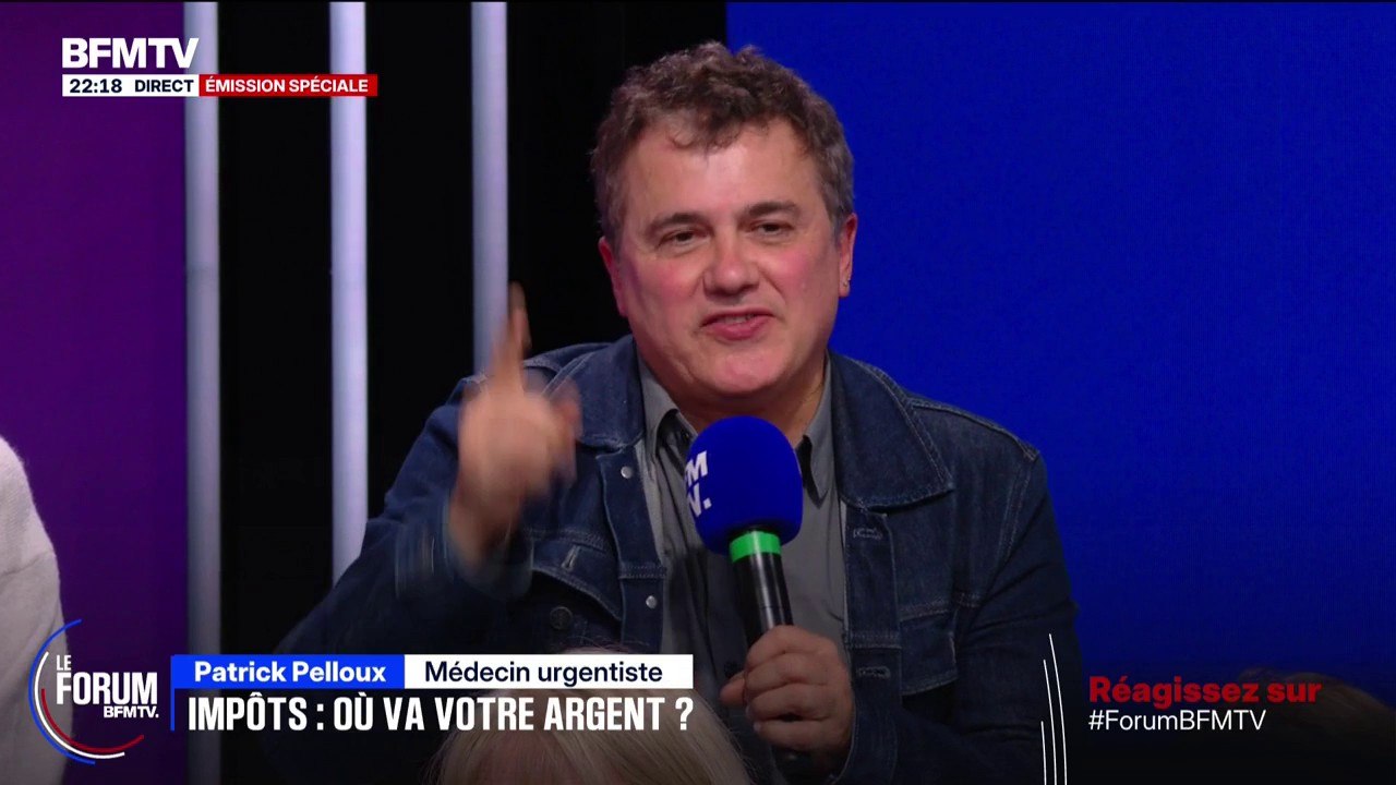 FORUM BFM - "Nous avons généré des aristocrates de la médecine", dit Patrick Pelloux, médecin urgentiste