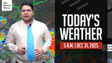 Today's Weather, 5 A.M. | Oct. 31, 2025