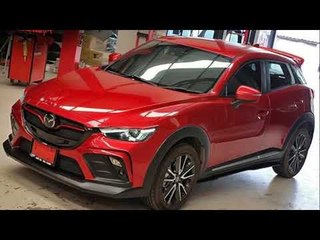 Dia Show Tuning Knight Sports Widebody Kit am Mazda CX 3 SUV