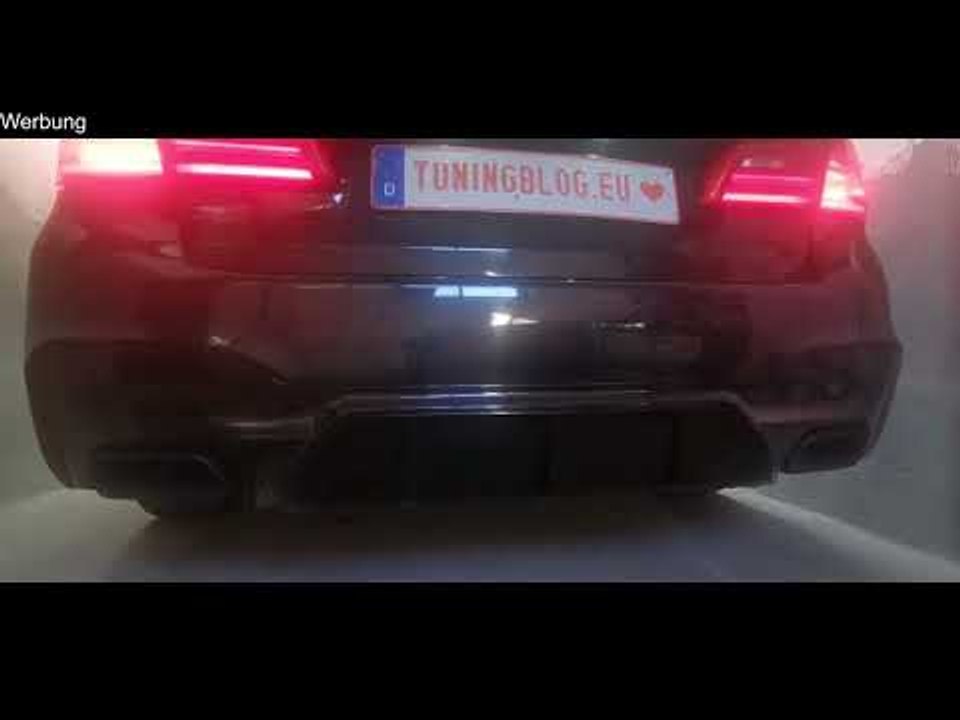 Kaltstart - bmw m550i xdrive (n63b44) g30 mit stage 3 upgrade lader, catless downpipe, klappen offen