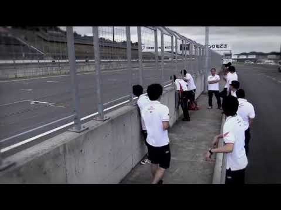 Honda Casey Stoner testing the MotoGP Production Racer