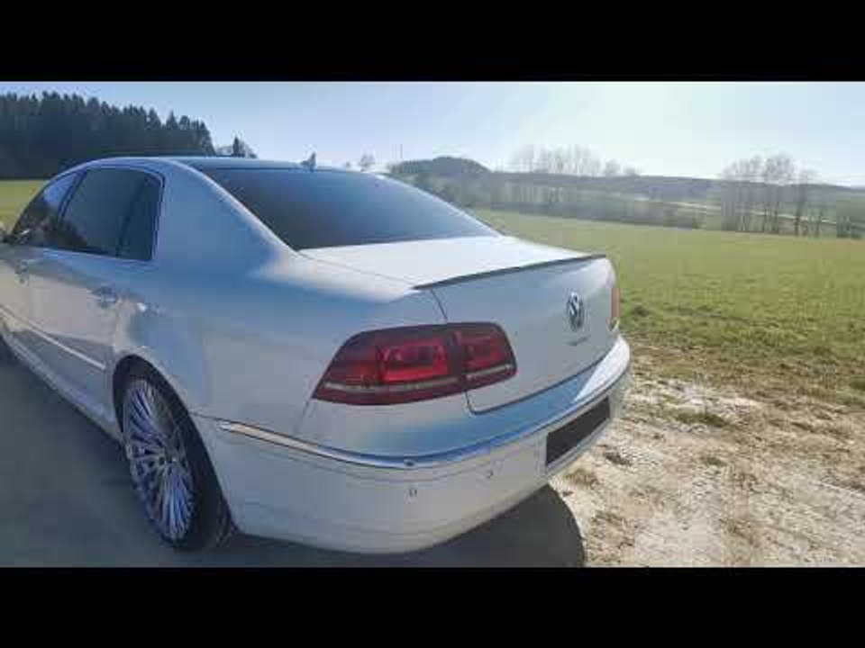 VW Phaeton 3.0 TDI (GP3) mit Tieferlegung und auf 20 Zoll RH WM102 Felgen!