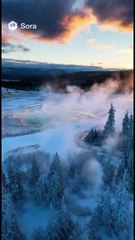 Yellowstone Milli Parkı'nın derinliklerinde, bilim insanları 86.000'den fazla mikro deprem tespit etti