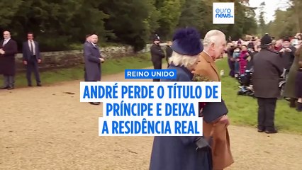 Príncipe André vai perder o título de "príncipe" e será obrigado a sair da mansão onde vive