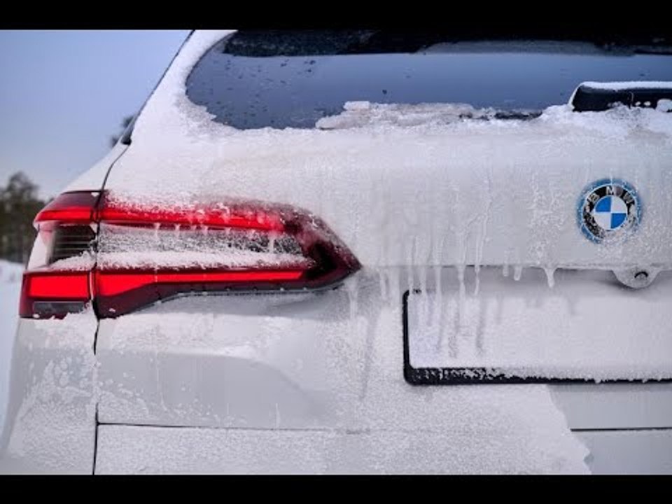 2022 BMW iX5 Hydrogen in der finalen Wintererprobung am Polarkreis!