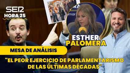 Esther Palomera: "Hemos asistido al peor ejercicio de parlamentarismo que he visto en las últimas décadas"