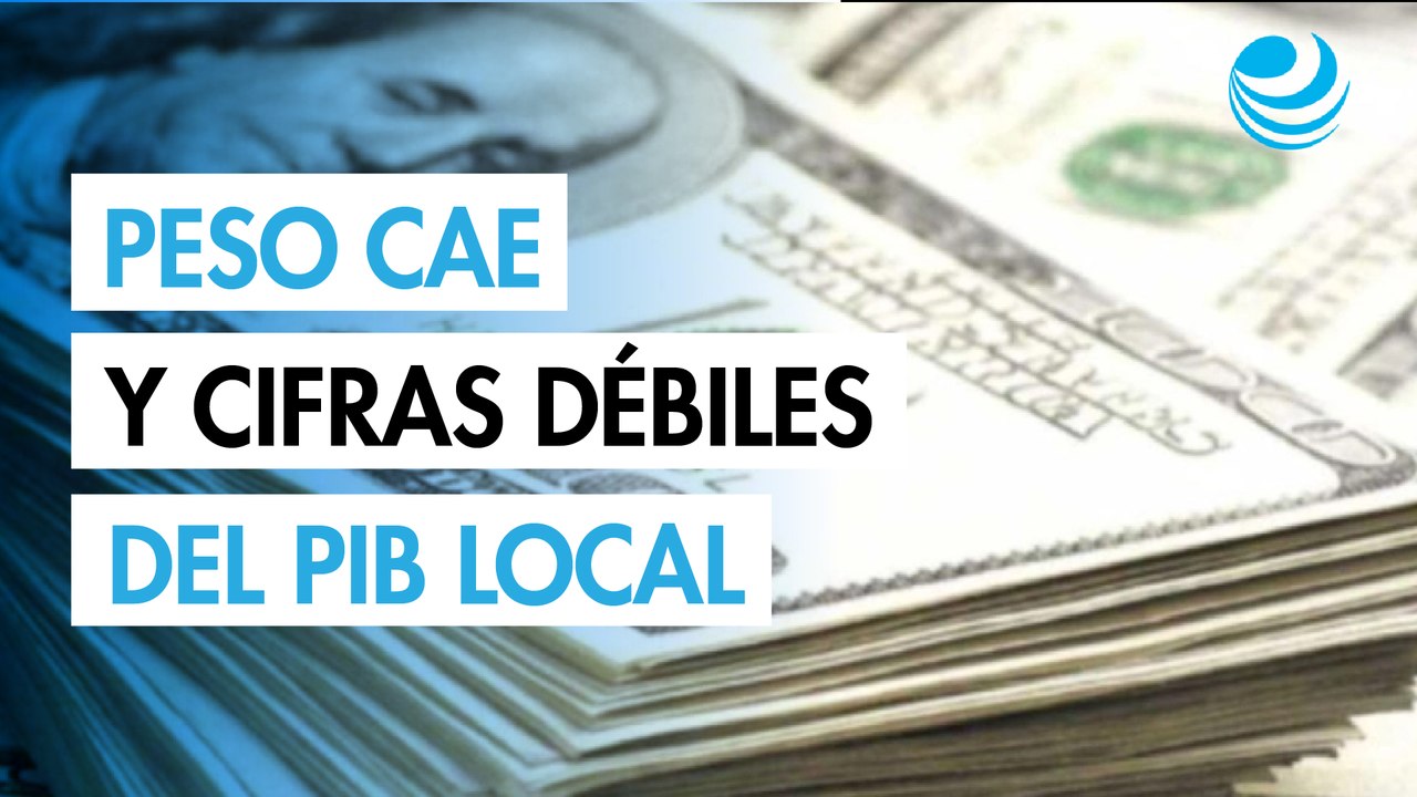 Peso mexicano se deprecia por fortalecimiento del dólar y cifras débiles del PIB local
