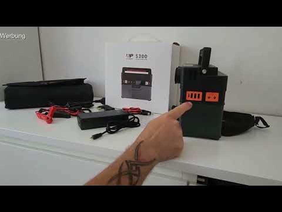 Für Camping & Co. - ALLPOWERS S300 Powerstation & Solarpanel SP012 (Test/Erfahrungen/Review)
