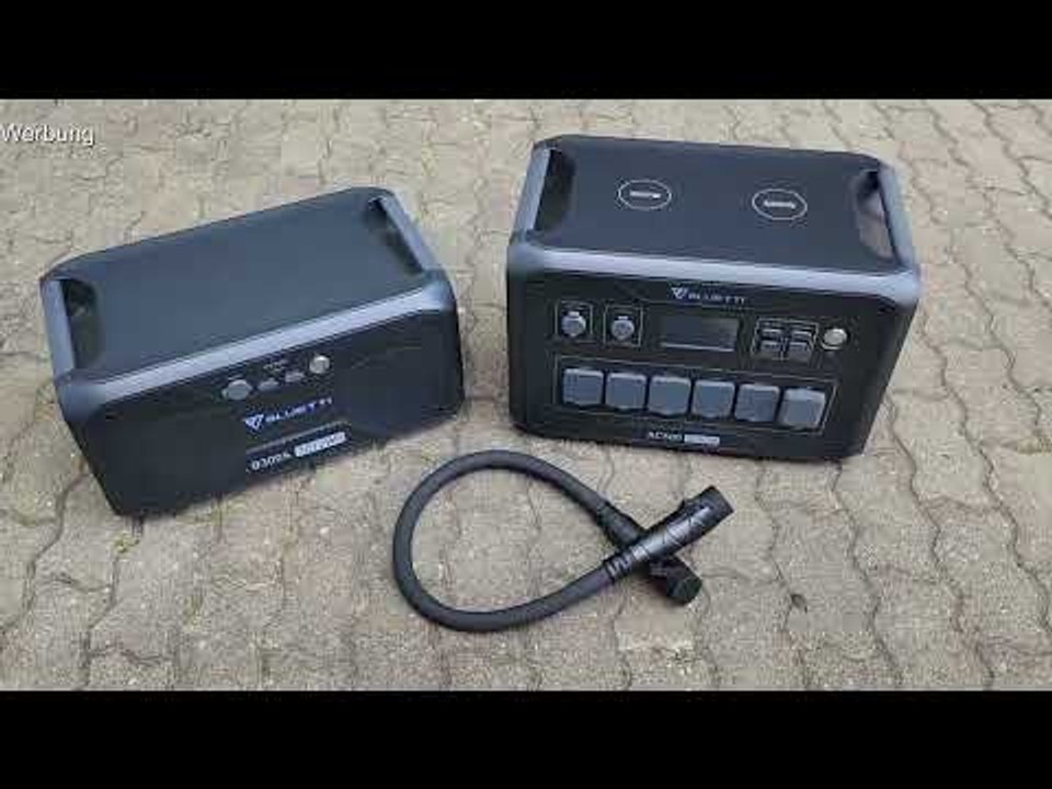 Bluetti AC500 Powerstation + B300S Zusatzbatterie als Notstromversorung (Test/Produktvorstellung)