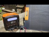 Newsmy N1200P Portable power station & 210W Solarpanel (LL-YT210W) - Test/Produktvorstellung