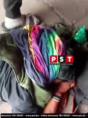 GUARDIAS CAPTURAN A LADRÓN TRAS SALTAR UNA REJA EN LA FERIA BARRIO LINDO