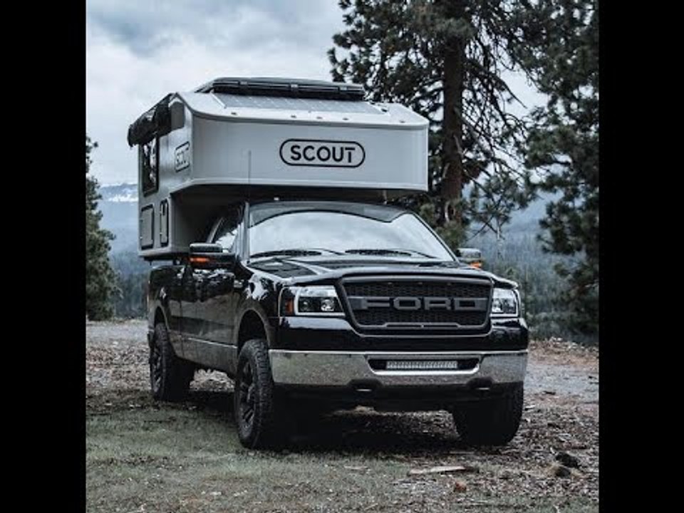 2020 Scout Olympic Camper für die Pickup Ladefläche!