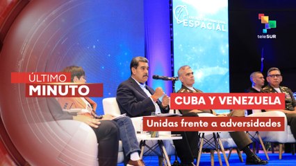 Pdte. Maduro: La mejor ayuda a Cuba es levantar el bloqueo