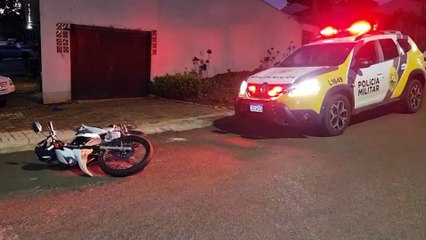 Correria policial: Homem é baleado no Bairro Brasmadeira e atirador abandona moto durante fuga