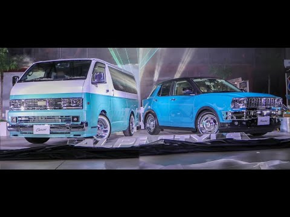 2023 Alpine Style Carica & Havana Restomod auf Toyota Hiace & Raize Basis (Tokyo Auto Salon TAS)