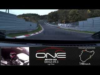 6:35,183 Minuten im 2023 Mercedes-AMG ONE über die Nürburgring-Nordschleife: die volle Runde!