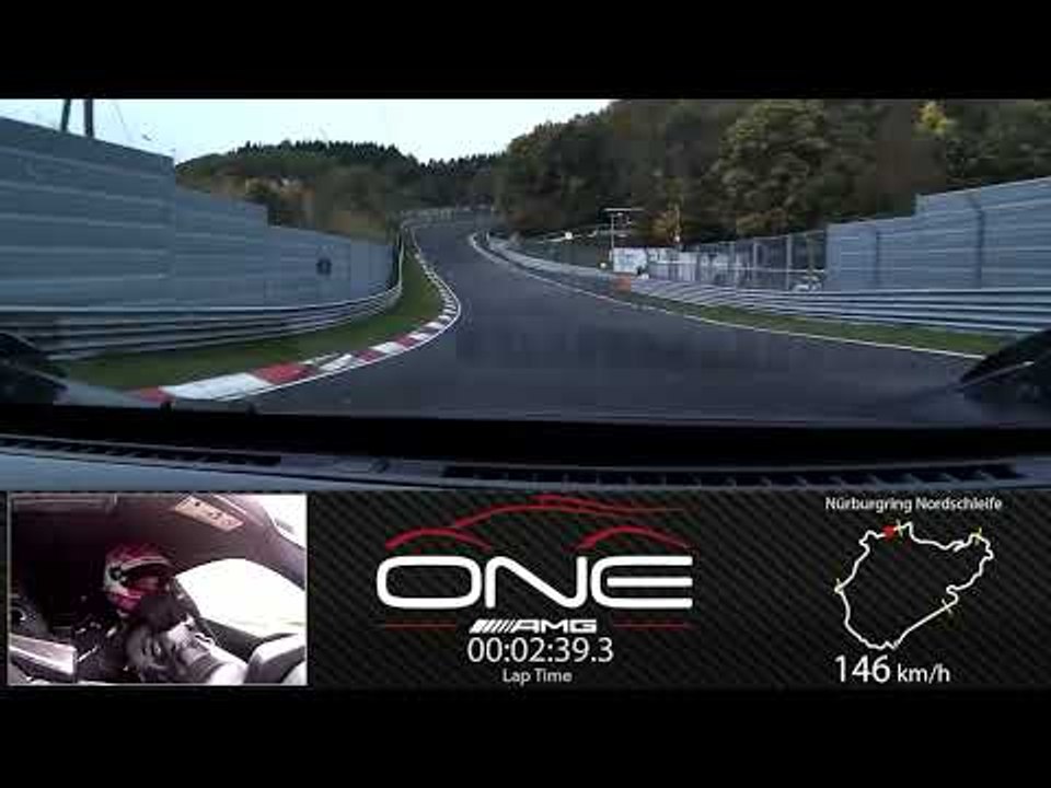 6:35,183 Minuten im 2023 Mercedes-AMG ONE über die Nürburgring-Nordschleife: die volle Runde!