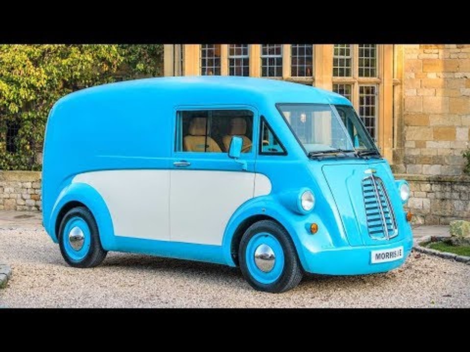 2021 Morris Commercial JE retro Elektro-Transporter