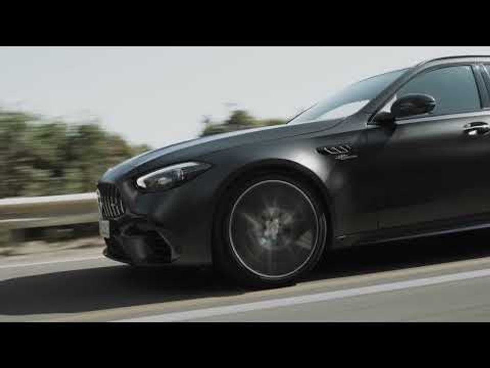 2023 Mercedes AMG C 63 S E PERFORMANCE T-Modell (S 206) - erste Fahraufnahmen!