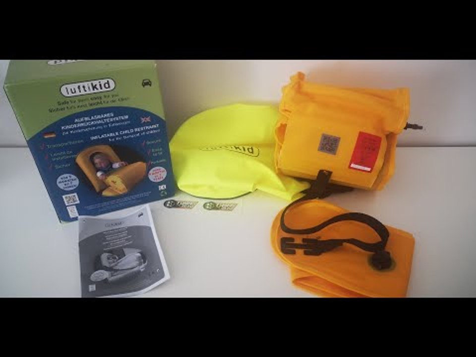 2019 eitel Luftikid - Kindersitz zum Aufblasen im Test (Kinderrückhaltesystem)