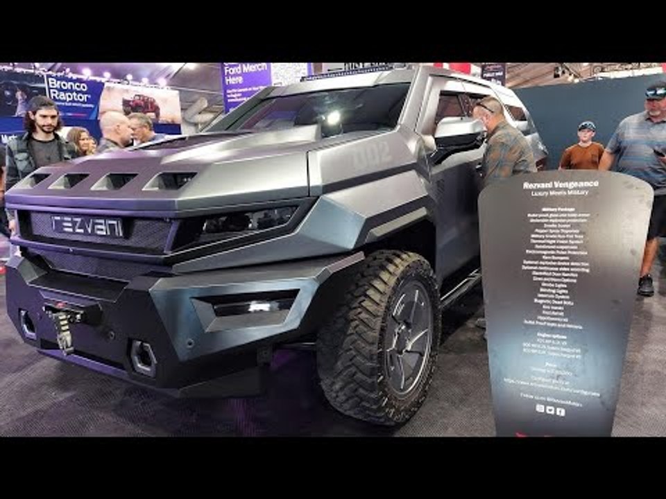 2023 Rezvani Vengeance auf Basis vom Cadillac Escalade - Weltpremiere mit bis zu 682 PS!