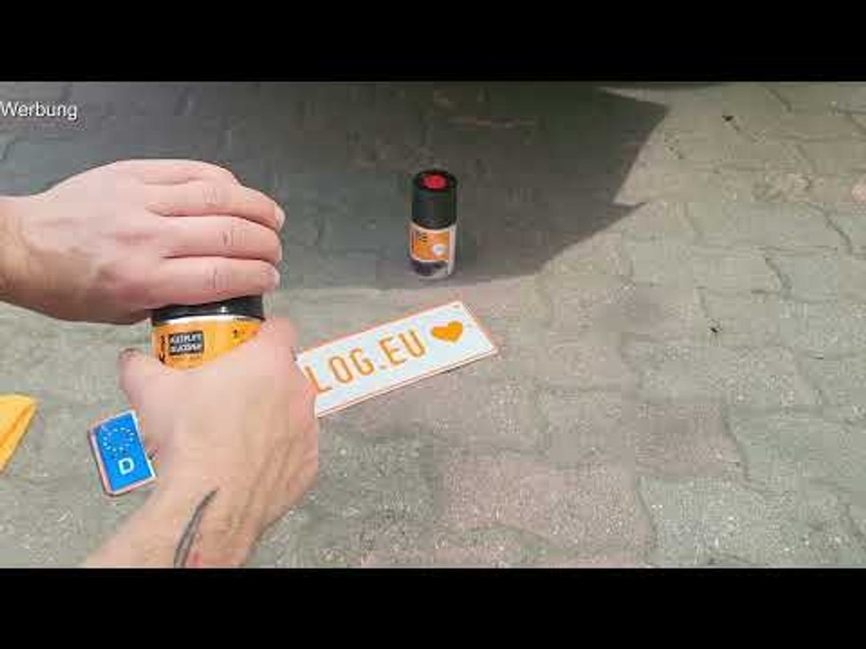 Auspuff / Endrohre / Blende schwarz lackieren - FOLIATEC Auspuff 2K Lackspray Alpina B5 / BMW, Test