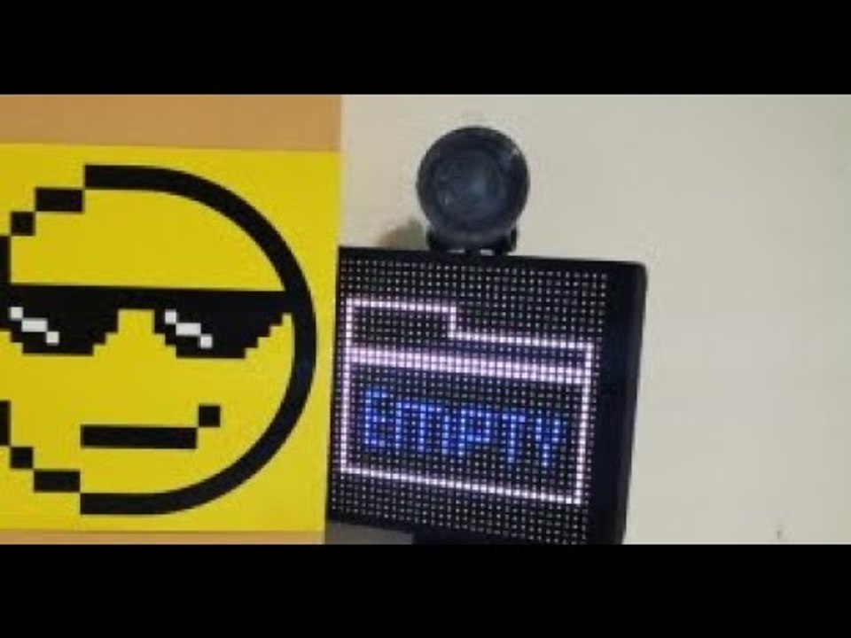 Individualisierbares Mojipic LED-Panel (Car-Display) im Test (Review)!