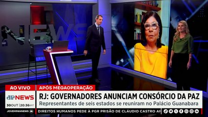 Castro e governadores aliados anunciam "consórcio da paz"