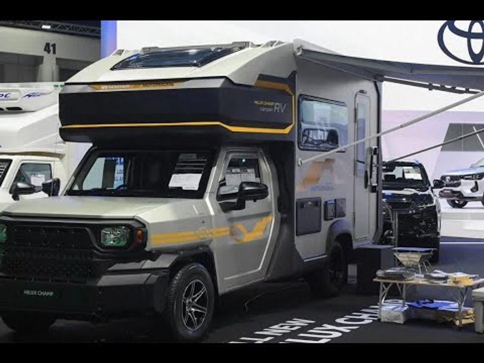 2024 Mini-Wohnmobil von Carryboy auf Toyota Hilux Champ-Basis: er wird in Thailand zum Camper!