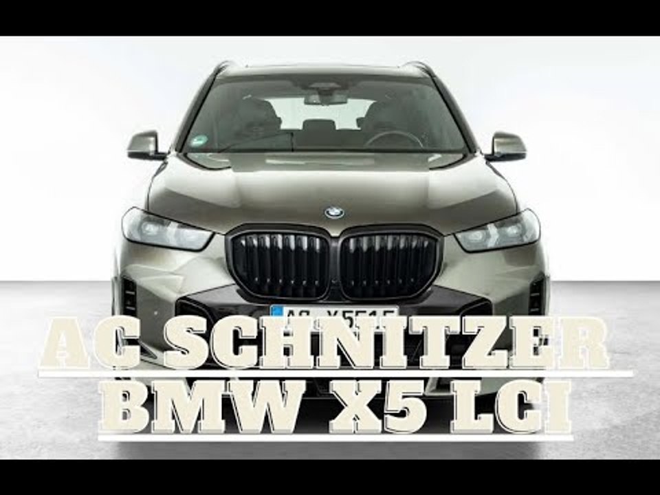 AC Schnitzer Tuningprogramm für den BMW X5 (G05/LCI) | Bodykit, Felgen, Interieur, Fahrwerk