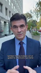 RODRIGO PAZ ENVÍA MENSAJE DESDE EEUU