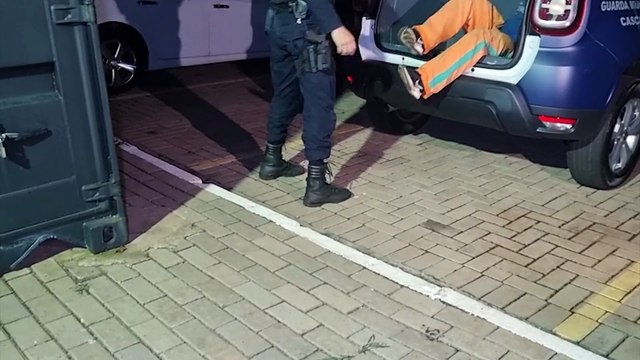 Guarda Municipal cumpre mandado de prisão na Avenida Toledo
