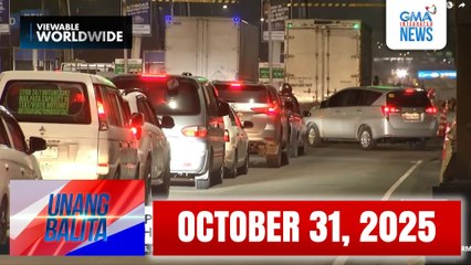 Unang Balita sa Unang Hirit: (Part 1) OCTOBER 31, 2025 [HD]