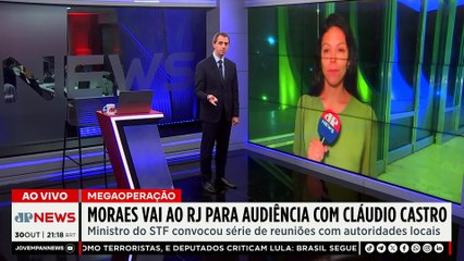 Moraes vai ao Rio para audiência com Claudio Castro