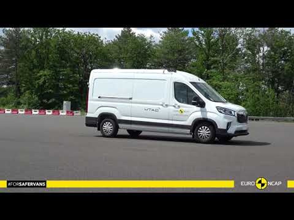 Maxus eDELIVER 9 2024 | Euro NCAP Crashtest, Sicherheitsfunktionen, Bremsen usw.