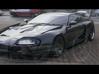 Toyota Supra MK4 mit Lamborghini Centenario inspiriertem Widebody-Kit! #IsThataSupra?!
