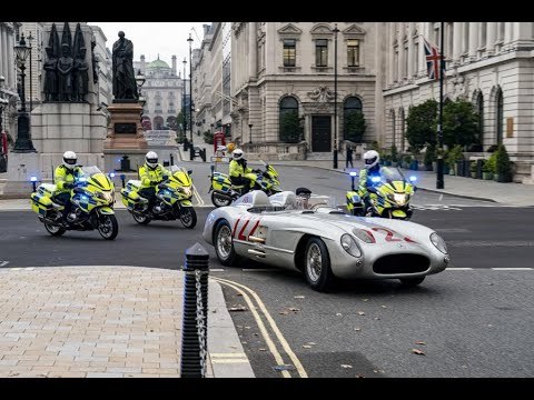 The Last Blast: Mercedes ehrt mit Kurzfilm vom 300 SLR „722“ in London Sir Stirling Moss (+Bonus)