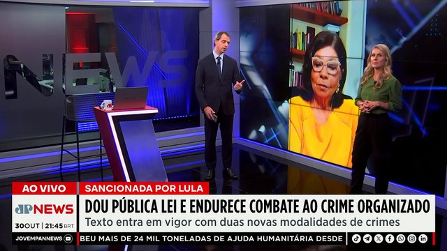 Lula sanciona lei que endurece combate ao crime organizado