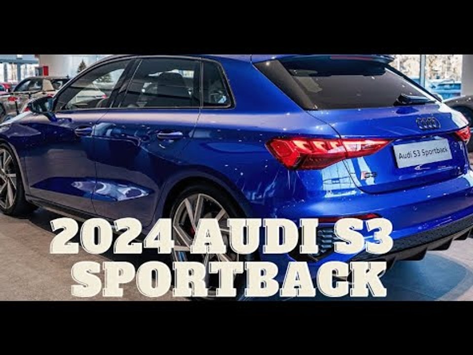 2024 Audi S3 Sportback (8Y) mit 333 PS | Infos, Fahraufnahmen, Exterieur, Interieur